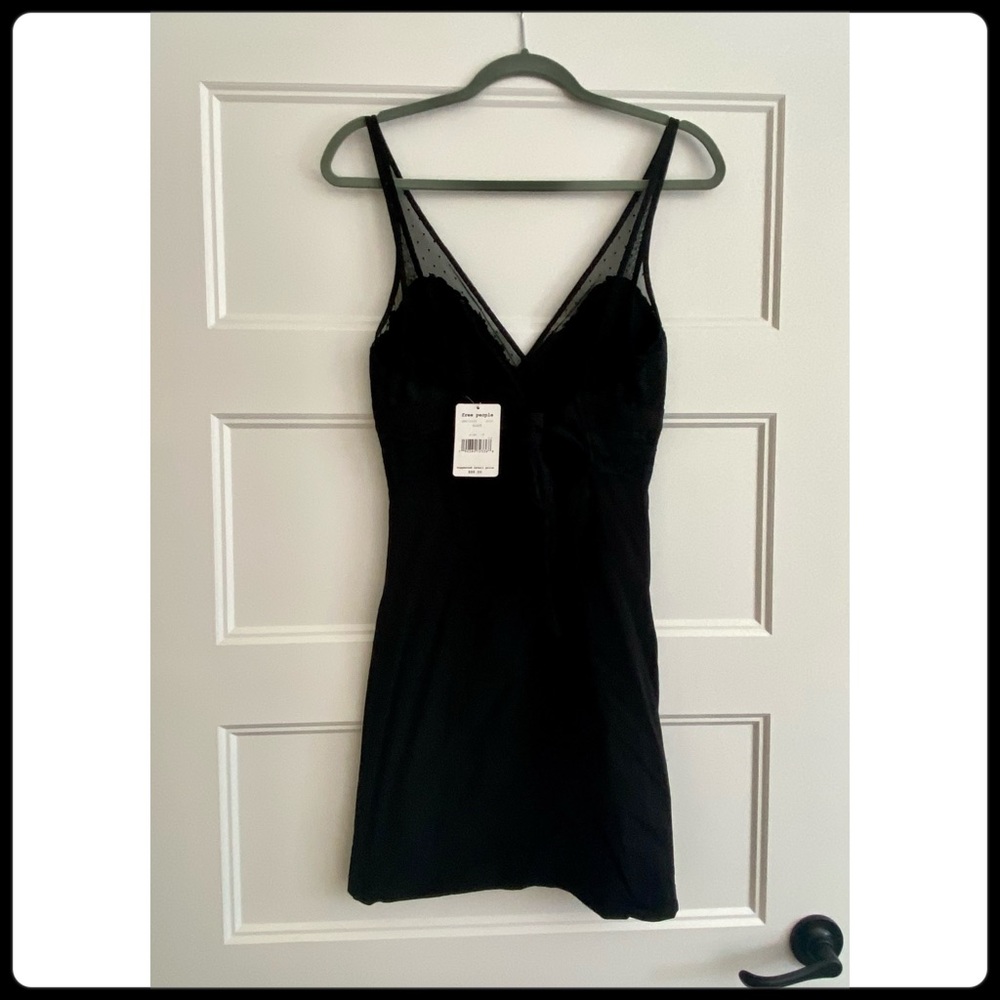 NWT Free people little black dress.